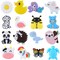16 Pcs Butterfly Animal DIY Silicone Beads Bulk - Make Handicrafts